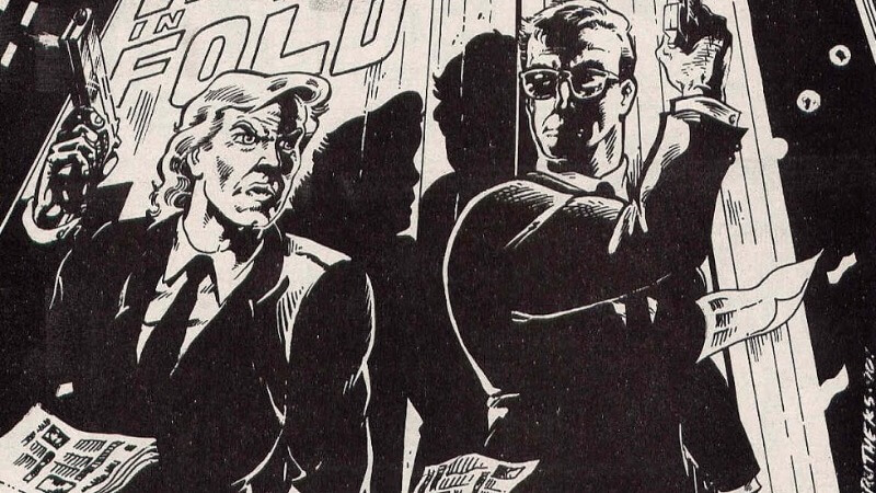 J and K as seen in the comics