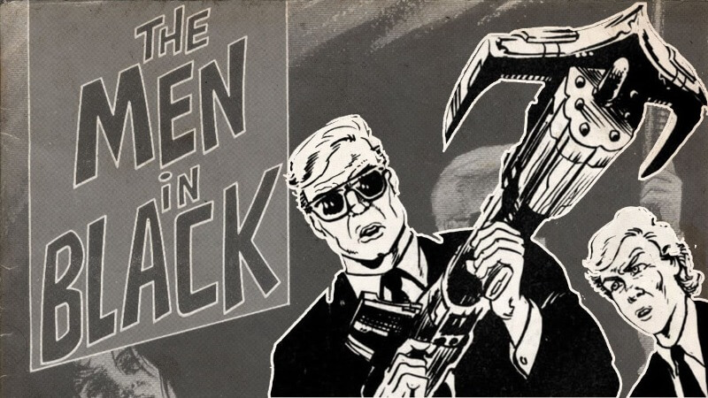 an image from the original mib comics