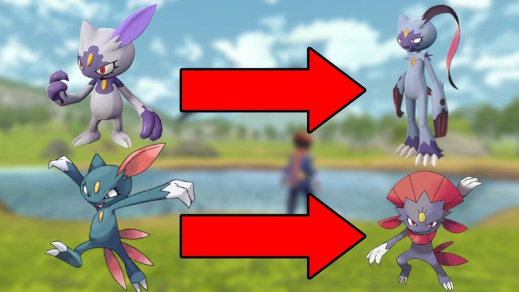 Pokemon Legends: Arceus – How to Evolve Sneasel