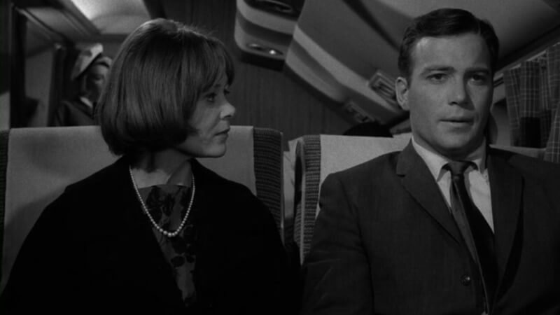 William Shatner in Nightmare At 20,000 Feet
