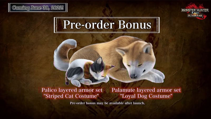 Monster Hunter Rise: Sunbreak: Everything Included in the Digital Deluxe Edition