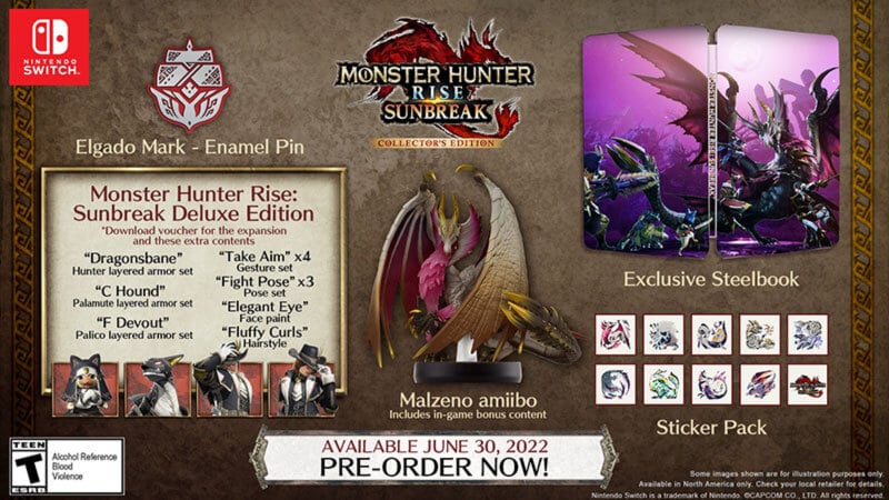 Monster Hunter Rise: Sunbreak: Everything Included in the Digital Deluxe Edition