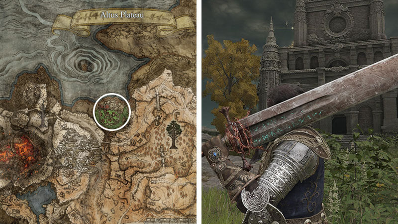 Marais Executioner's Sword Location