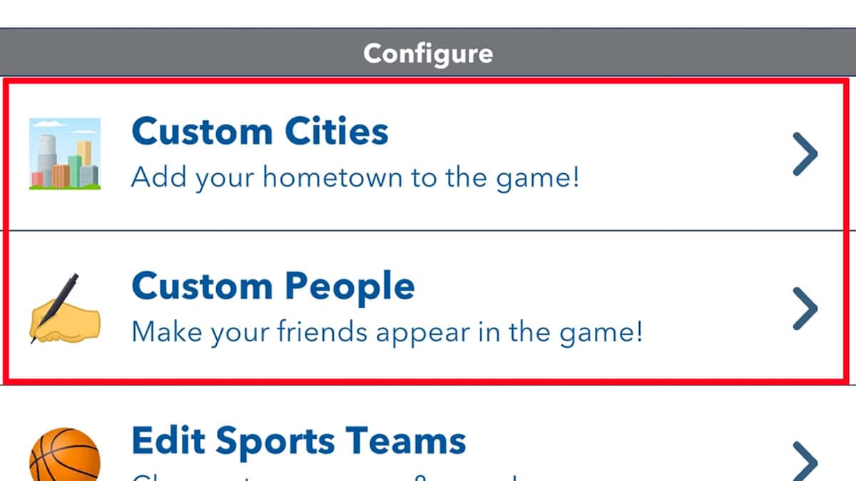 Creating custom cities and people in BitLife.