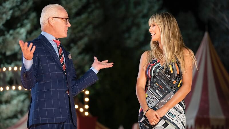 Tim Gunn (right) and Heidi Klum (left) to produce "Making the Cut" season 3 on Amazon Prime Video