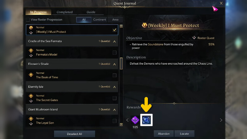 Token of Protection For Chaos Line In Lost Ark