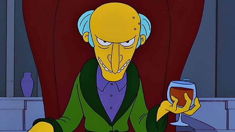 Simpsons Mr Burns