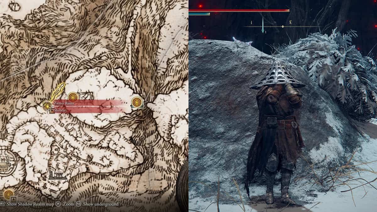 where to find shabriri in elden ring