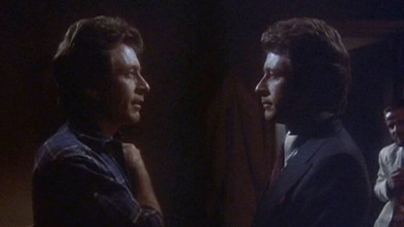 David with his criminal doppelganger.