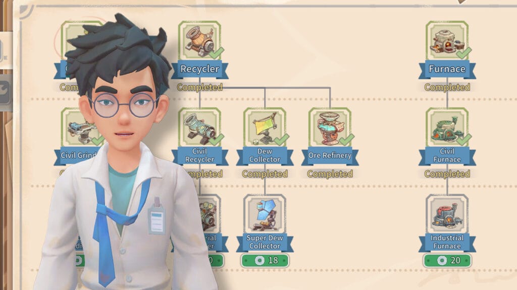 Data Disc Research with Qi in My Time at Sandrock