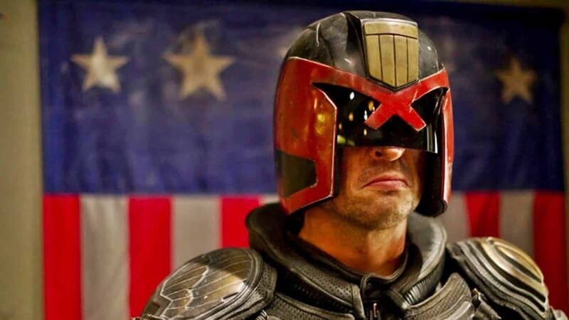 Karl Urban in Dredd