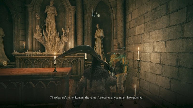 Elden Ring Rogier in Stormveil Castle