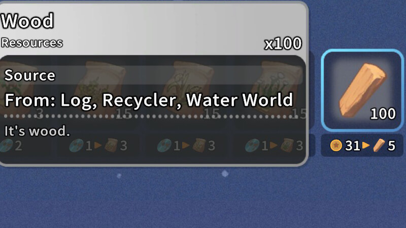 Sandrock Water World Wood