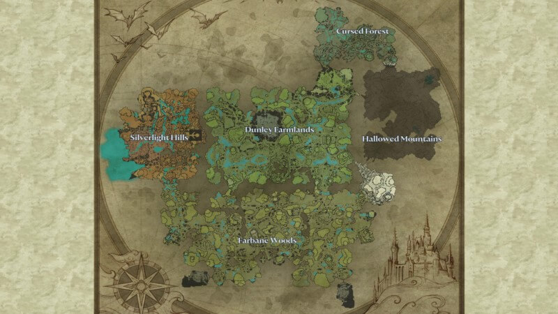 V Rising World Map Vardoran Locations