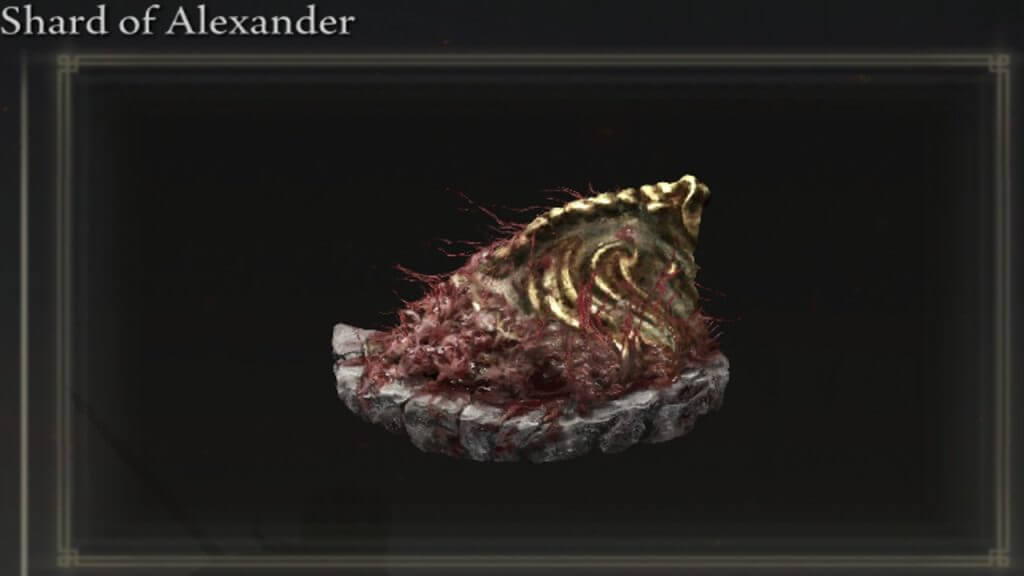 Elden Ring: How to Get the Shard of Alexander