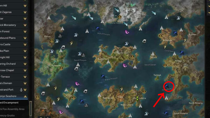 Lost Ark Roar Location