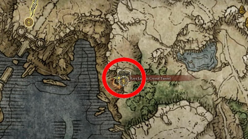 Elden Ring Raya Lucaria Crystal Tunnel Location