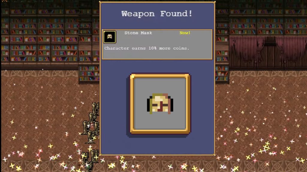 How To Get The Stone Mask in Vampire Survivors Getting The Stone Mask in Vampire Survivors