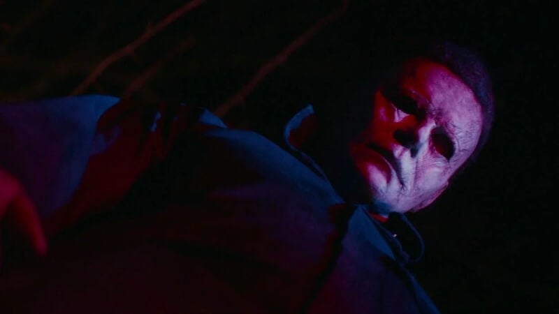 Looking down to attack