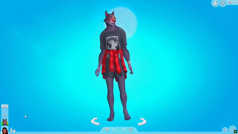 The Sims 4 Become Werewolf