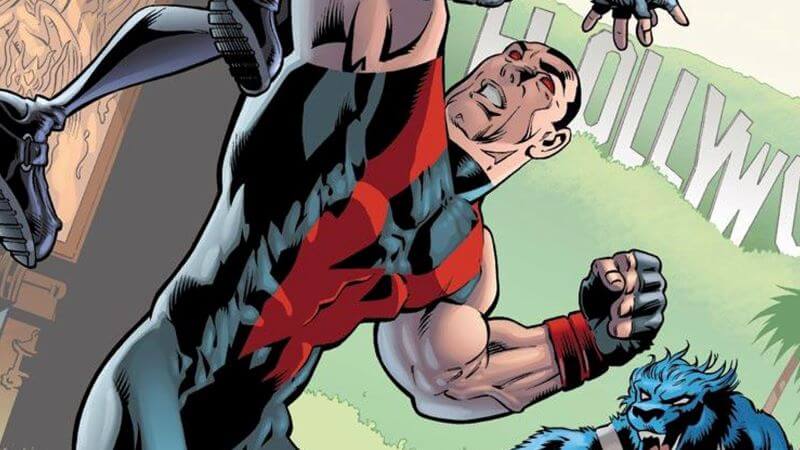 Comic book Wonder Man Marvel series