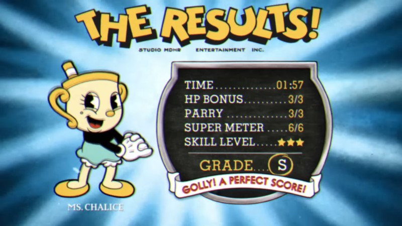 Cuphead Delicious Last Course S Rank