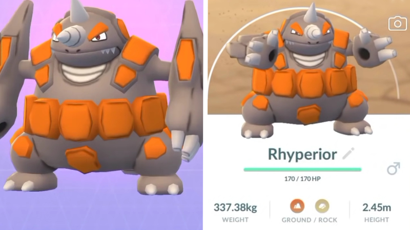 How To Counter Rhyperior In Pokémon GO