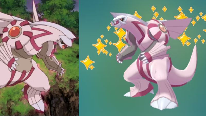 Shiny Palkia in Pokemon Go