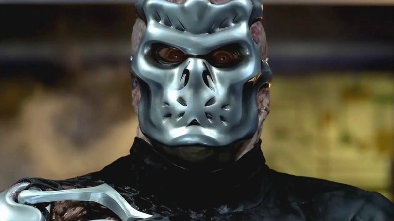 Kane Hodder as a cyborg