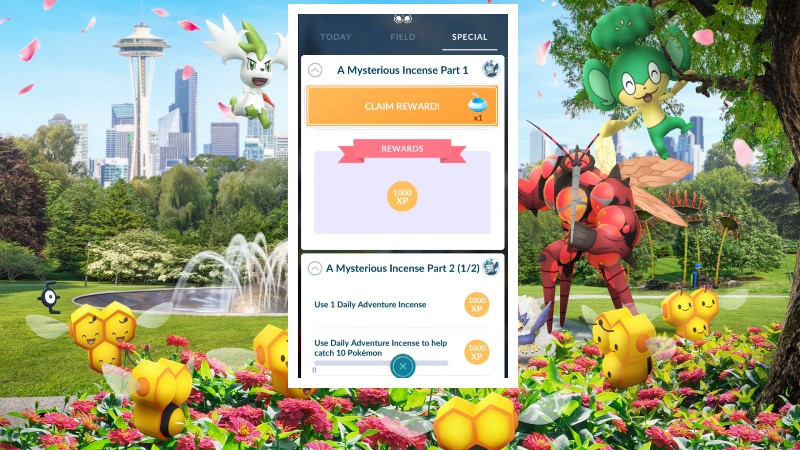 Pokémon Go A Mysterious Incense Quests Rewards