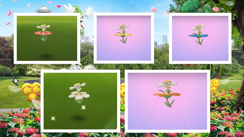 Pokémon Go Flabébé Region Colors