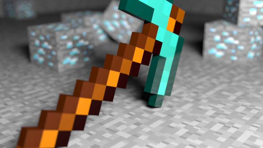 Minecraft: How to Craft a Diamond Pickaxe minecraft-how-to-craft-a-diamond-pickaxe