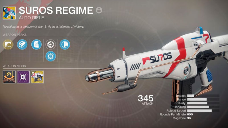 Destiny 2: How to Get the SUROS Regime and its Catalyst