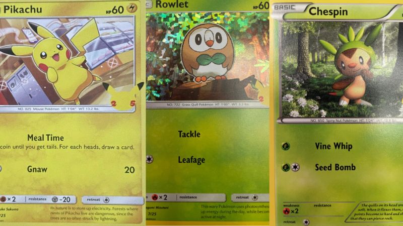 rare mcdonalds pokemon cards