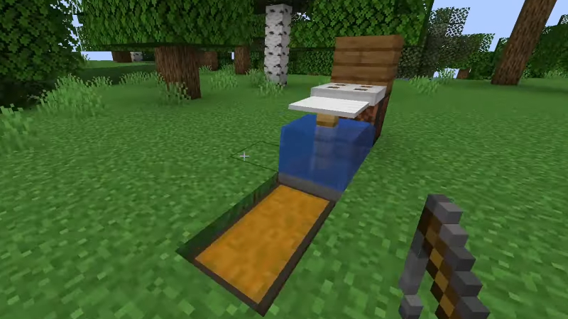 Building An AFK Fish Farm In Minecraft