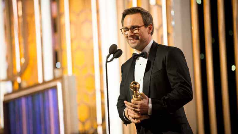 Christian Slater has starred in series "Mr. Robot" and "Inside Job" as well as the films "Heathers" and "True Romance".