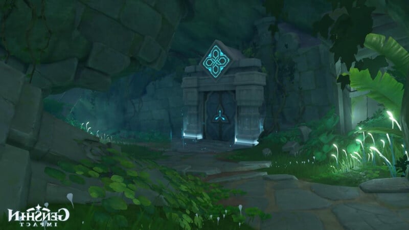 The entrance to the Coordinate of sun and rain in Genshin Impact