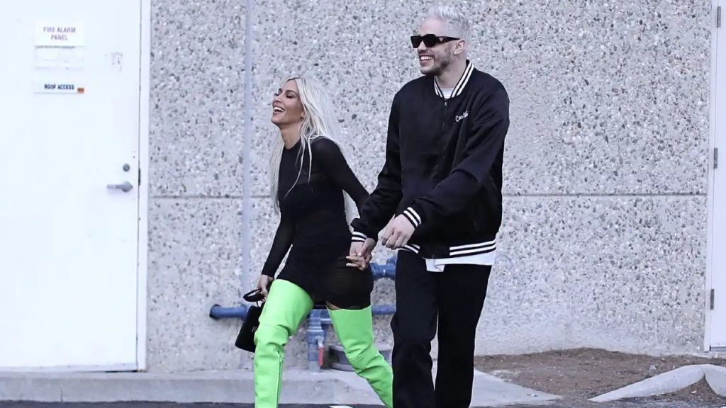 Kim Kardashian and Pete Davidson Making Their Distant Relationship Work