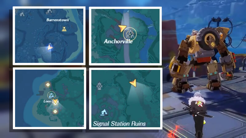Maglev Stalker Map Locations In Tower Of Fantasy