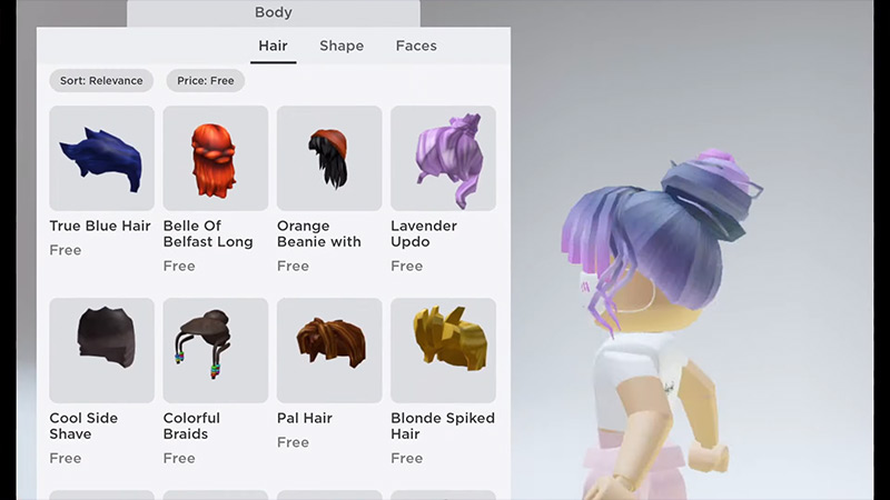 Roblox Get Free Hair