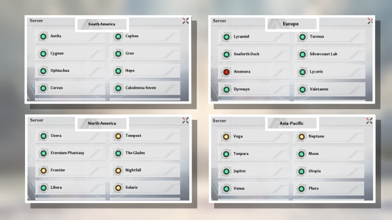 Tower of Fantasy All Servers to Join in Every Region