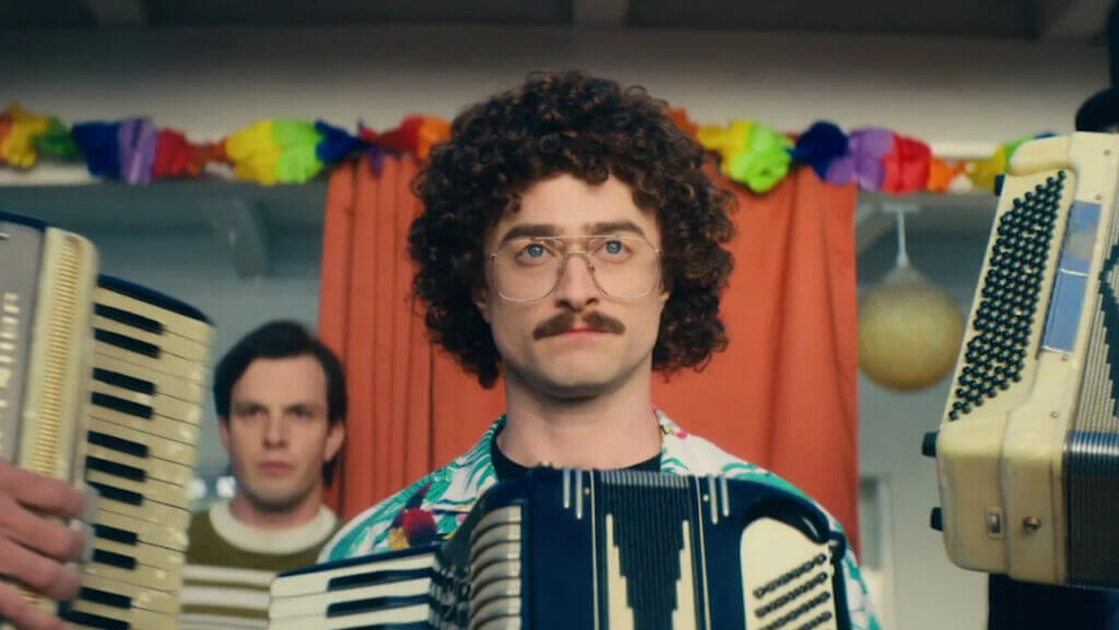 Weird Al Movie Sees Daniel Radcliffe With First Trailer Weird Al movie Daniel Radcliffe trailer