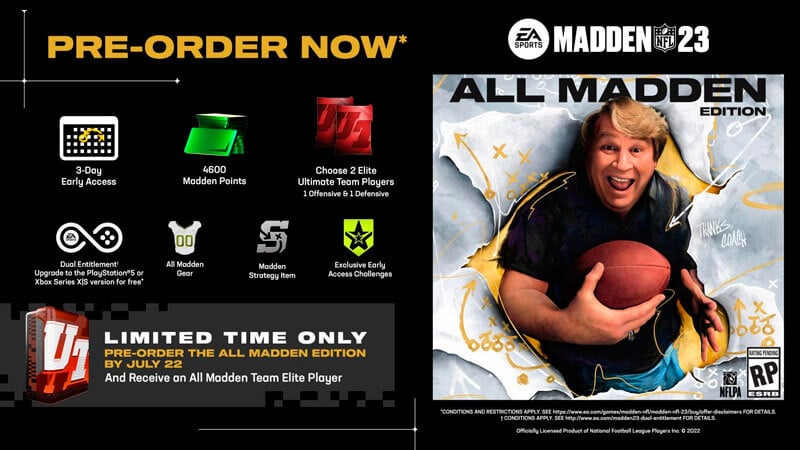 Madden 23: How to Claim Pre-Order Bonuses