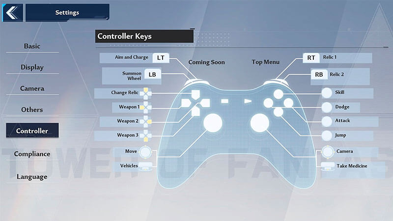Tower of Fantasy: How to Play With a Controller
