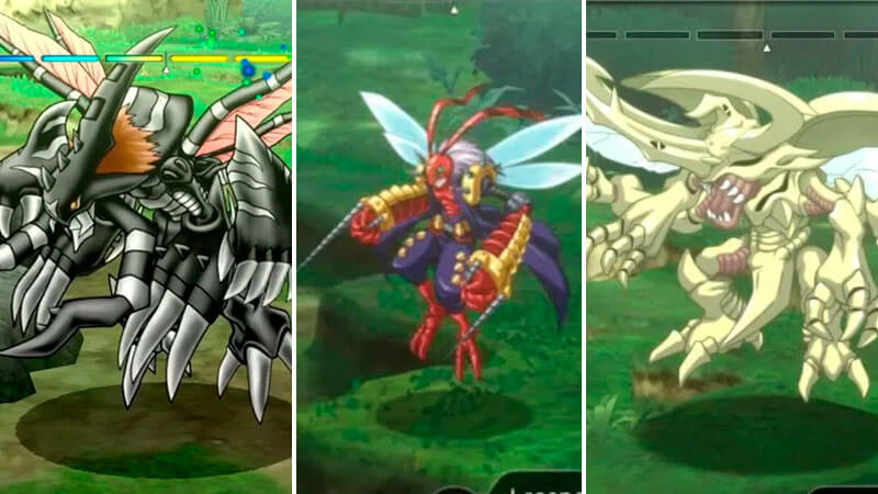 Digimon Survive: All Kunemon Digivolutions