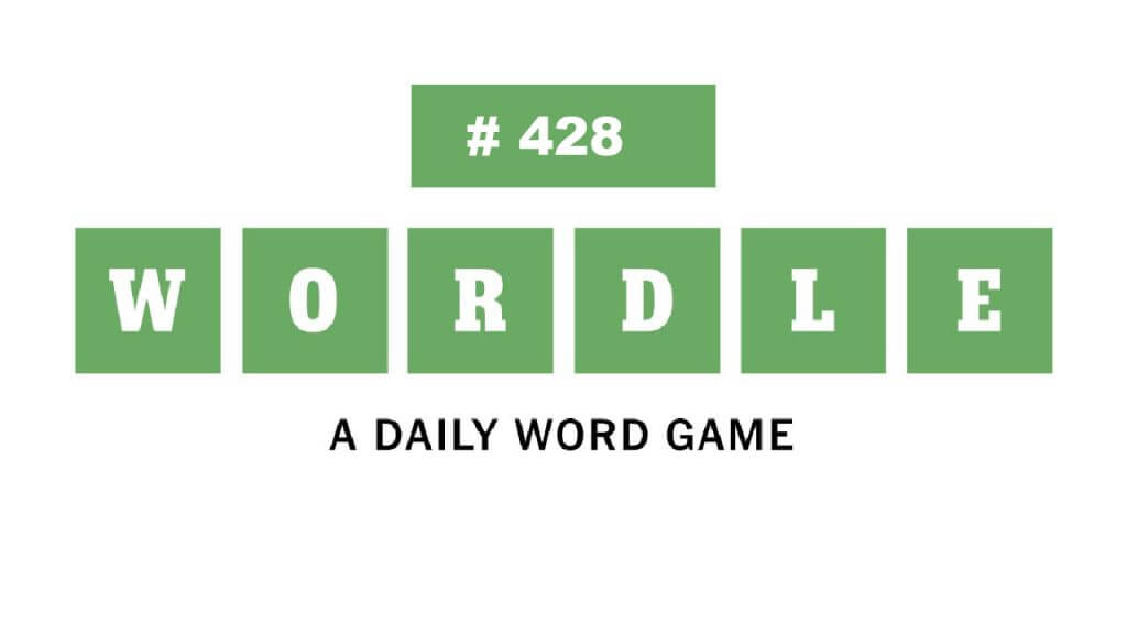 Wordle 428 August 21 2022