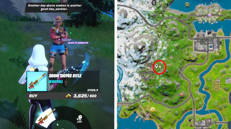 Boom Sniper Location In Fortnite Chapter 3 Season 4