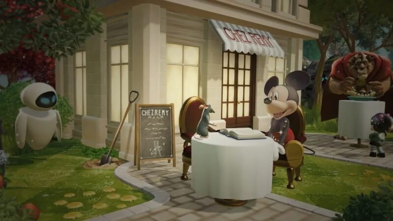 Chez Remy is where you make Red Fruit Pie in Disney Dreamlight Valley