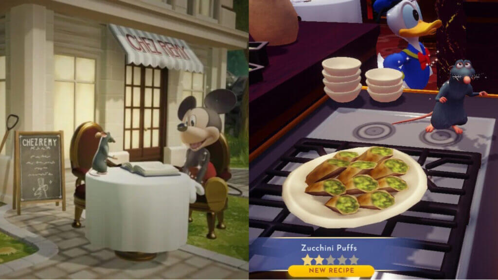 Disney Dreamlight Valley: How To Make Zucchini Puffs Disney Dreamlight Valley