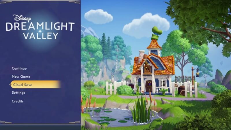 Disney Dreamlight Valley Cloud Save Mode Log In
